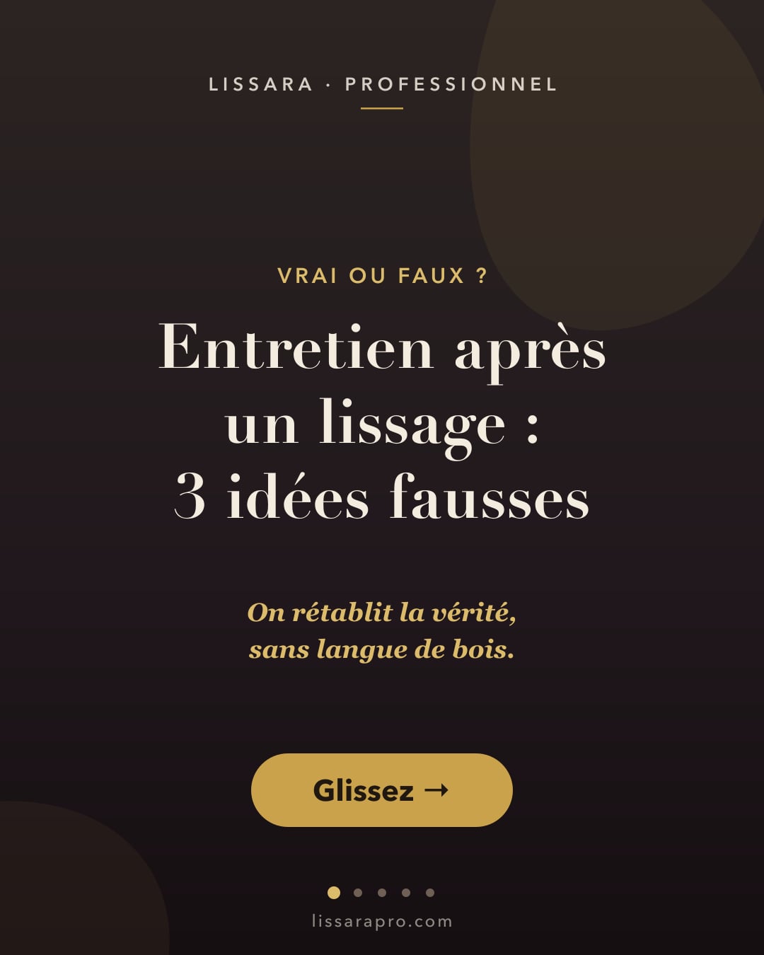 3 idées reçues sur le shampoing sans sulfate — post Instagram @lissarapro
